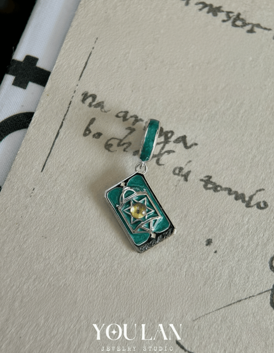 Tarot Silver Pendant-Major Arcana