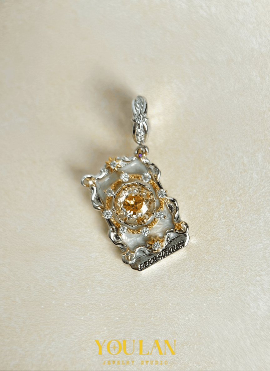 Tarot Silver Pendant-Major Arcana